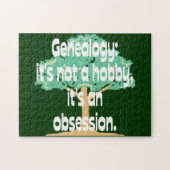 Genealogie Obsessie Legpuzzel (Horizontaal)