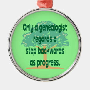 Genealogie Progress Ornament