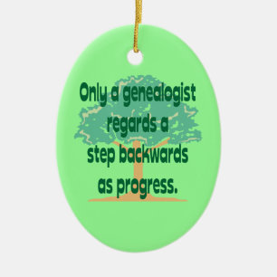 Genealogie Progress Ornament