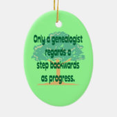 Genealogie Progress Ornament (Achterkant)