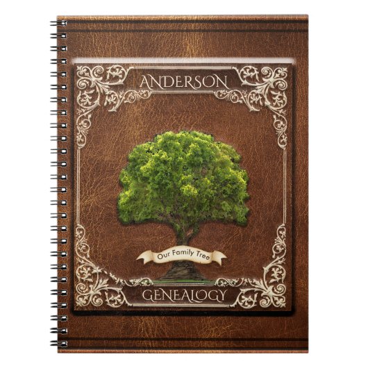 Genealogie Records Notitieboek (Voorkant)