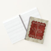 Genealogie Red White Notitieboek (Binnen)