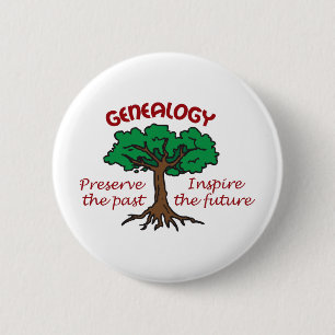GENEALOGIE RONDE BUTTON 5,7 CM