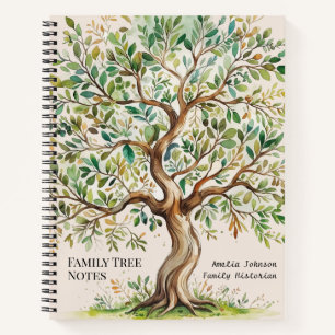 Genealogie stamboom onderzoek notitieboek