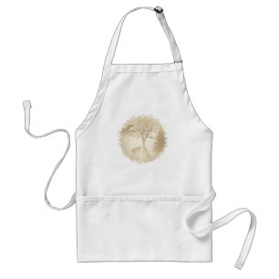 Genealogie Wereldbomen - Faint Apron Standaard Schort
