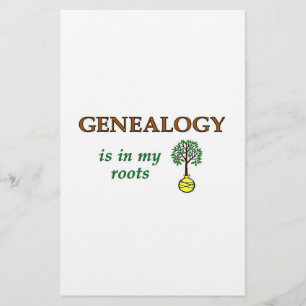Genealogie wortels flyer