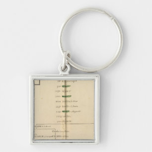 Genealogisch Tabel, Frankrijk 4 Sleutelhanger