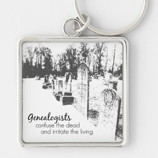 Genealogisten Sleutelhanger (Voorkant)