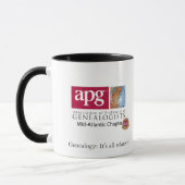 Genealogy It's All Relative Coffee Mug (Gauche)