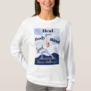"Genees je Lichaam, geest en geest" T-shirt