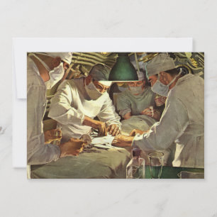 geneeskunde, artsen die chirurgie uitvoeren bij p