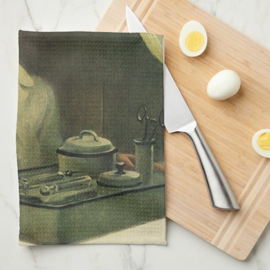  geneeskunde, verpleegkundige met medische hulpmid theedoek (Quarter Fold)