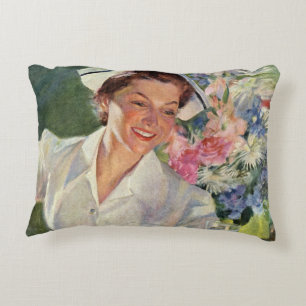  geneeskunde, vrolijke verpleegkunde in uniform accent kussen