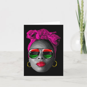 Geneesmiddel Afro Pop Queen S Voor Vrouwen Zwarte Kaart