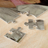 geneesmiddel, arts met Vrouw patiënt Legpuzzel (Zijkant)