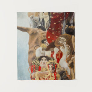 Geneesmiddel door Gustav Klimt Wandkleed