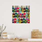 Geneesmiddel Man Magische Potie Apothecaire Tonic Poster (Keuken)