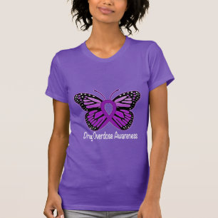 Geneesmiddel overdosering met butterfly Awareness  T-shirt