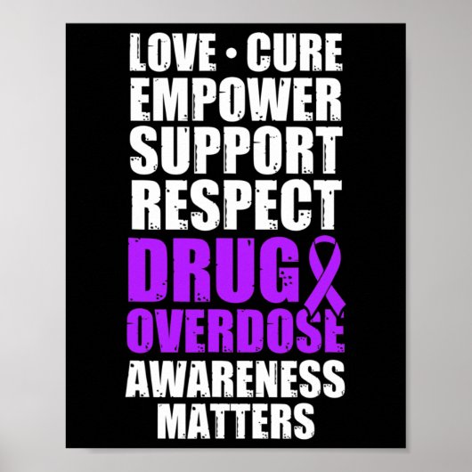 Geneesmiddel Overdosis Bewustzijn Overlevende stri Poster (Voorkant)