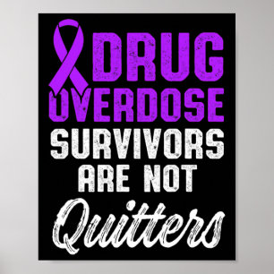 Geneesmiddel Overdosis Bewustzijn Warrior Survivor Poster