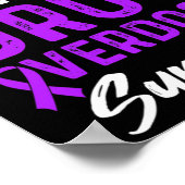 Geneesmiddel Overdosis Bewustzijn Warrior Survivor Poster (Hoek)