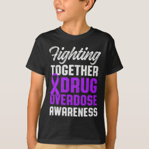 Geneesmiddel Overdosis Bewustzijn Warrior Survivor T-shirt