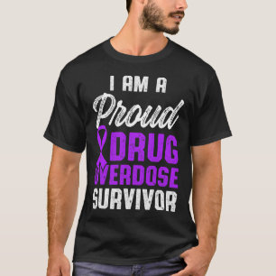 Geneesmiddel Overdosis Bewustzijn Warrior Survivor T-shirt