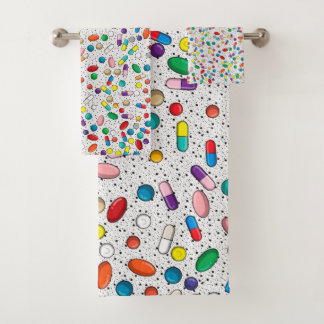Geneesmiddel verpleegkundige Pharmacy Doctor Pill  Bad Handdoek