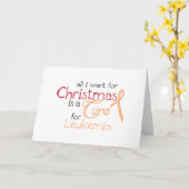 Geneesmiddel voor leukemie kaart (Gele Bloem)