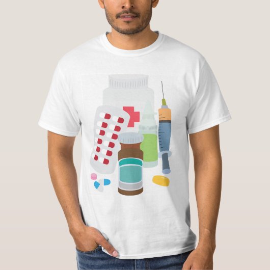Geneesmiddelen T-shirt (Voorkant)