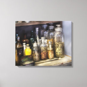 Geneesmiddelen van alle soorten canvas afdruk