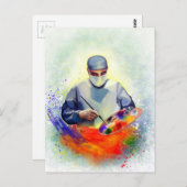 Geneesmiddelenkunst Briefkaart (Voorkant / Achterkant)