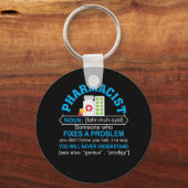 Geneesmiddelenprobleem Sleutelhanger (Voorkant)