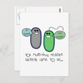 Geneesmiddelenresistentie Briefkaart (Voorkant / Achterkant)