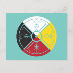 Geneesmiddelenwiel: Sacred Hoop Briefkaart