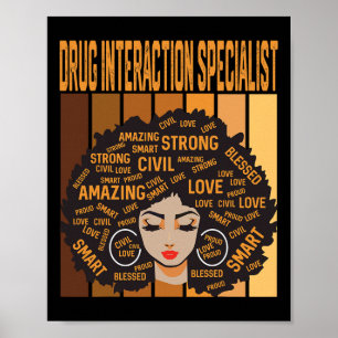 Geneesmiddelinteractie Specialist Black History Mo Poster