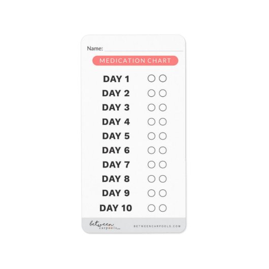 Geneesmiddelvolglabel - Klein Etiket (Voorkant)