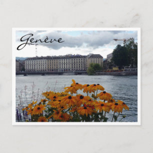 genèeva flafloral briefkaart