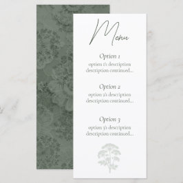 GENEGENHEID | Trouwen Menu
