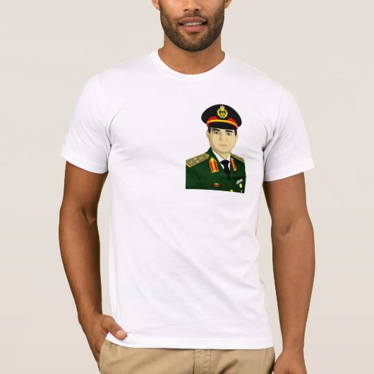 Generaal Abd-el-Fatah Al-Sissi T-shirt (Voorkant)