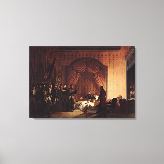 Generaal Bonaparte, gevangen Oostenrijks-Sardijns Canvas Afdruk (Voorkant)