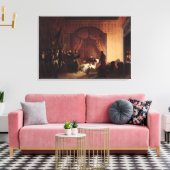 Generaal Bonaparte, gevangen Oostenrijks-Sardijns Canvas Afdruk (Insitu (Woonkamer))