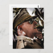 Generaal Douglas MacArthur Briefkaart (Voorkant / Achterkant)