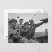 Generaal Douglas MacArthur Shelling of Inchon Briefkaart (Voorkant / Achterkant)