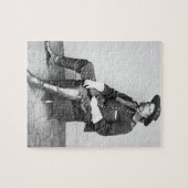 Generaal George A. Custer (foto van B/W) Legpuzzel (Horizontaal)