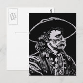 Generaal George Armstrong Custer Briefkaart (Voorkant / Achterkant)