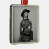 Generaal George Custer 1 Metalen Ornament (Rechts)