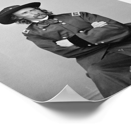 Generaal George Custer 1 Poster (Hoek)