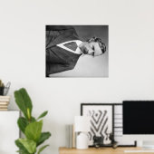 Generaal George Custer Foto #2 Poster (Thuiskantoor)