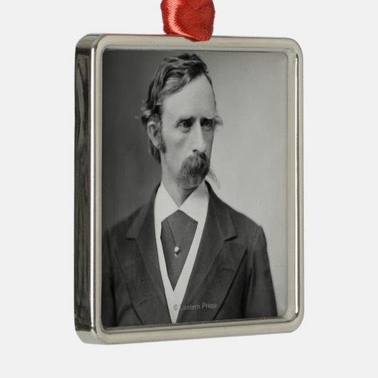 Generaal George Custer Metalen Ornament (Rechts)